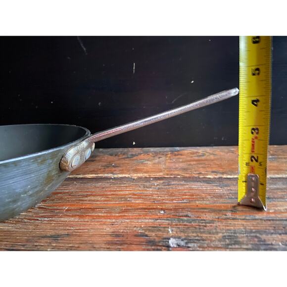 Vintage CALPHALON Commercial Aluminum Cookware 8 1/2" Mini Wok - Picture 11 of 11